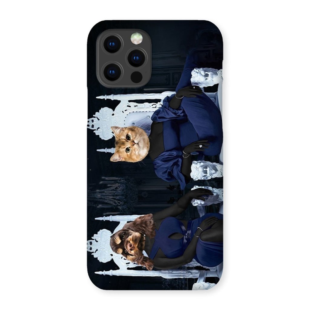 Pet Portraits | The 2 Housewives Of Atlanta: Custom Pet Phone Case | Paw & Glory