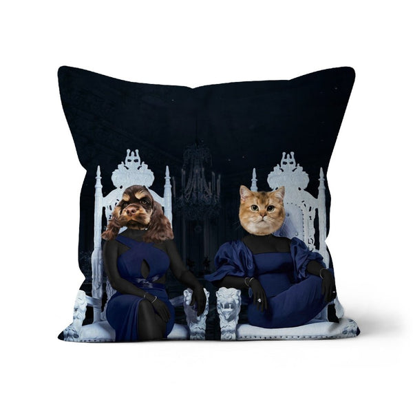 Reality Duo Custom Pet Pillow | Funny Pet Portrait | Paw & Glory