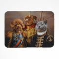 The 3 Brothers In Arms: Custom Pet Blanket