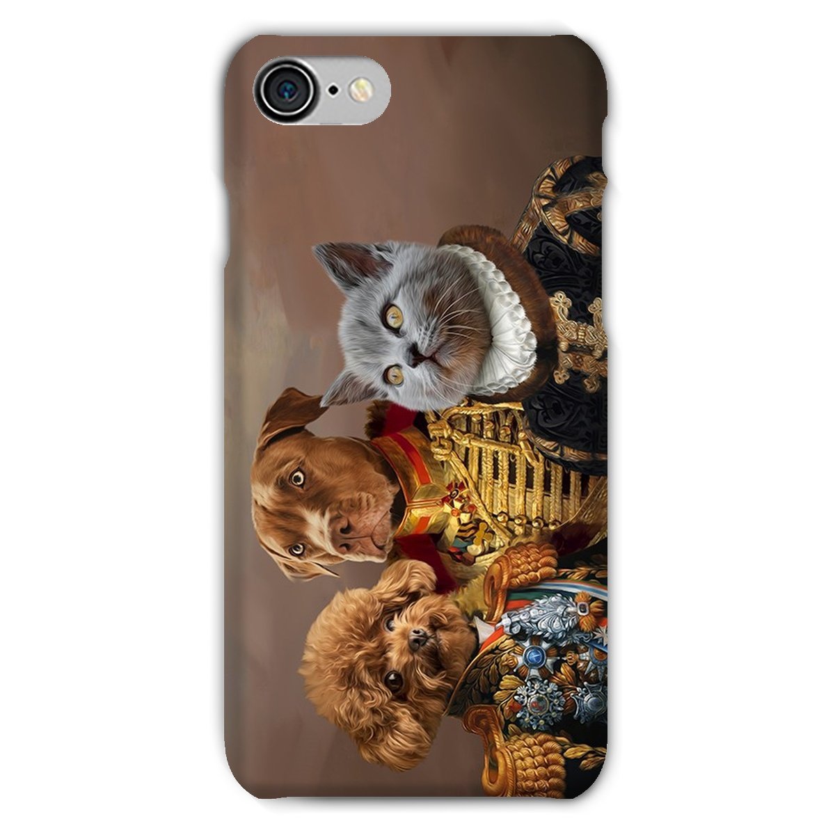 Pet Portraits | The 3 Brothers In Arms: Custom Pet Phone Case | Paw & Glory