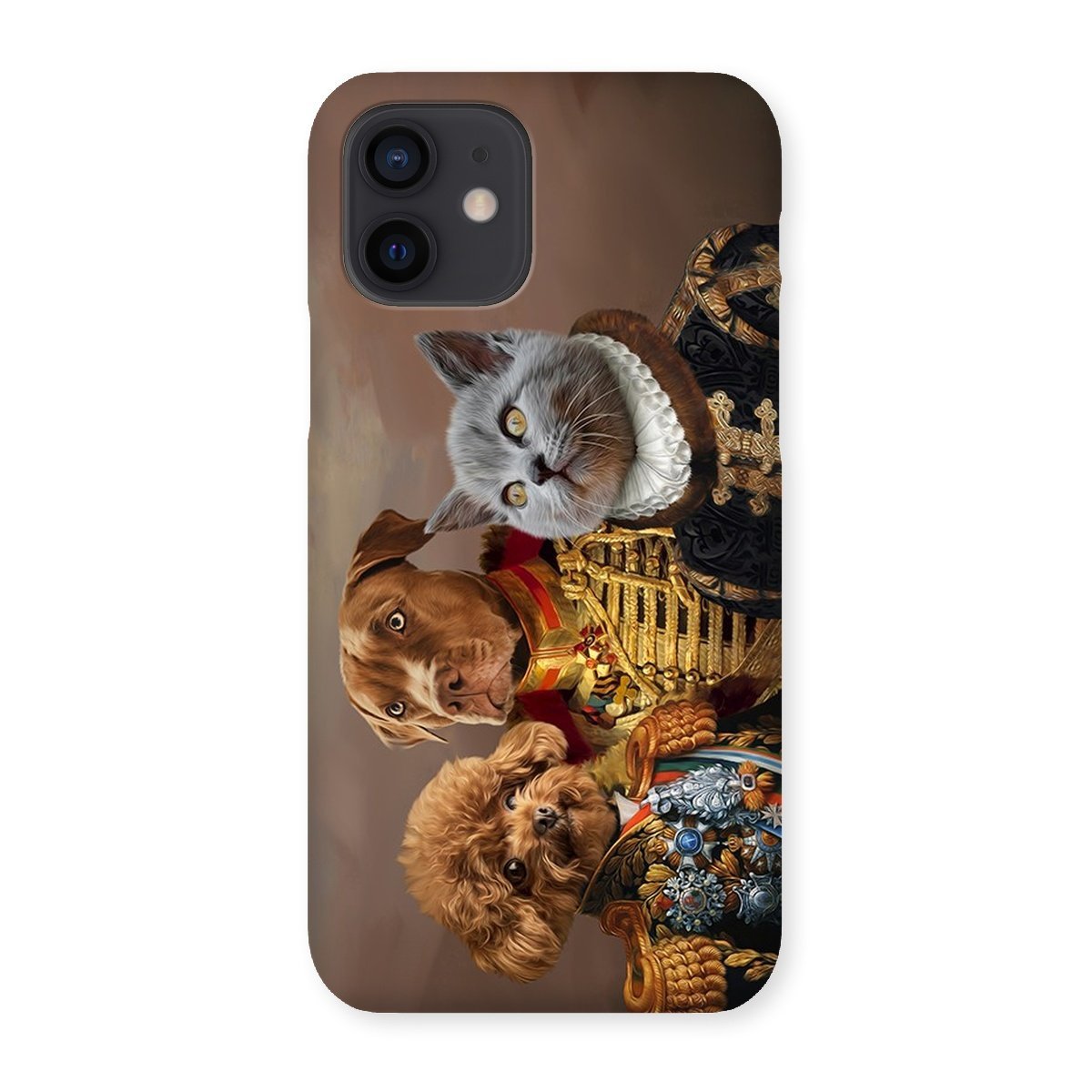 Pet Portraits | The 3 Brothers In Arms: Custom Pet Phone Case | Paw & Glory