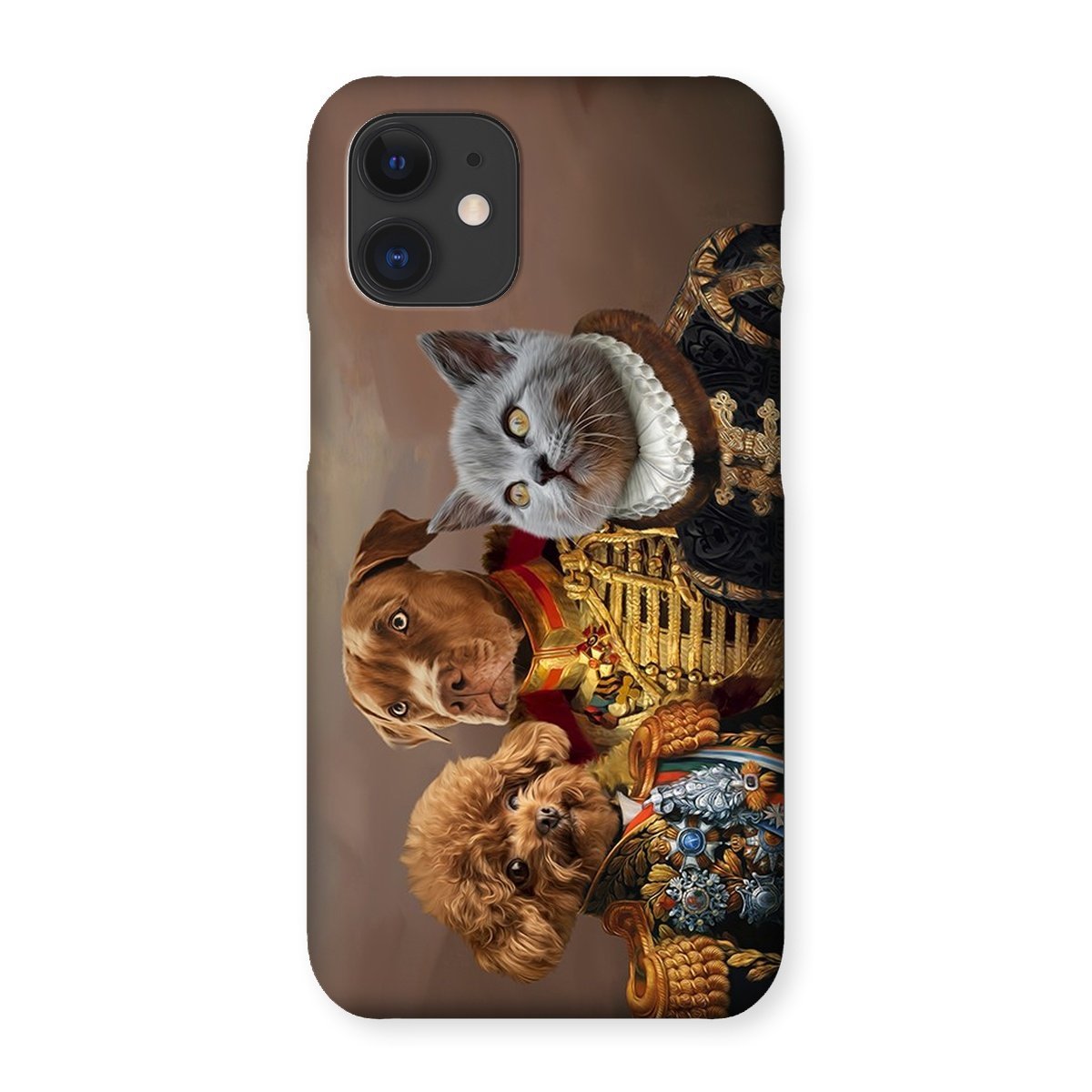 Pet Portraits | The 3 Brothers In Arms: Custom Pet Phone Case | Paw & Glory