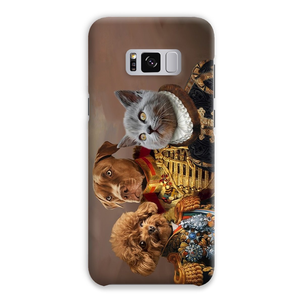Pet Portraits | The 3 Brothers In Arms: Custom Pet Phone Case | Paw & Glory