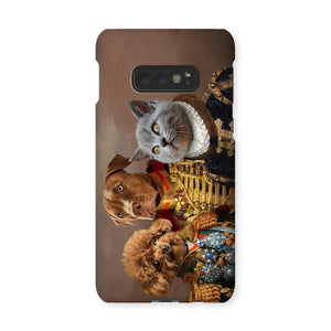 The 3 Brothers In Arms: Custom Pet Phone Case - Paw & Glory - Dog Portraits - Pet Portraits