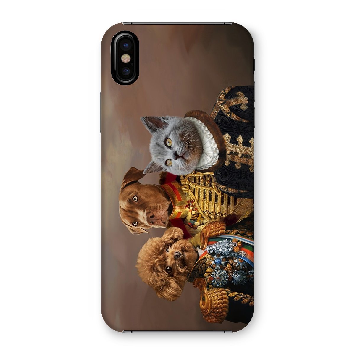 Pet Portraits | The 3 Brothers In Arms: Custom Pet Phone Case | Paw & Glory