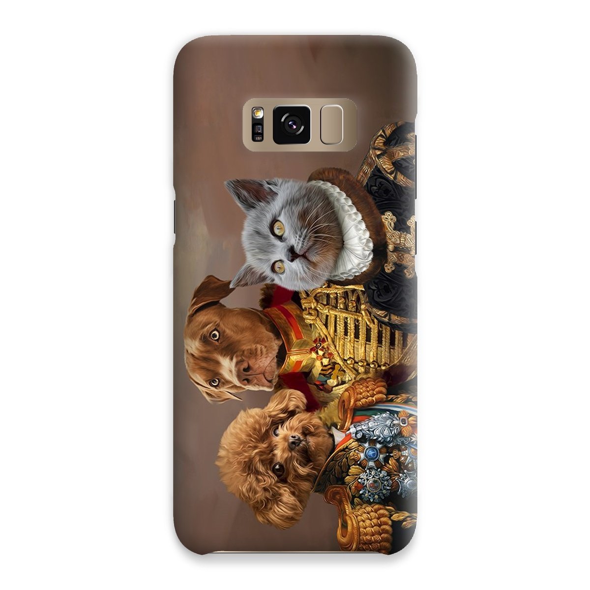 Pet Portraits | The 3 Brothers In Arms: Custom Pet Phone Case | Paw & Glory