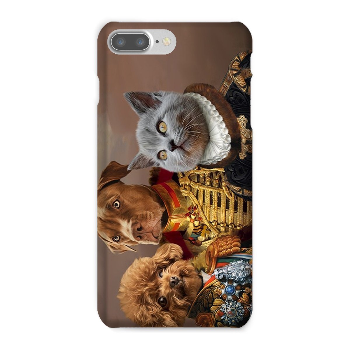 Pet Portraits | The 3 Brothers In Arms: Custom Pet Phone Case | Paw & Glory