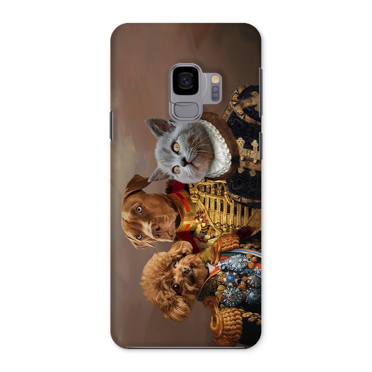 Pet Portraits | The 3 Brothers In Arms: Custom Pet Phone Case | Paw & Glory
