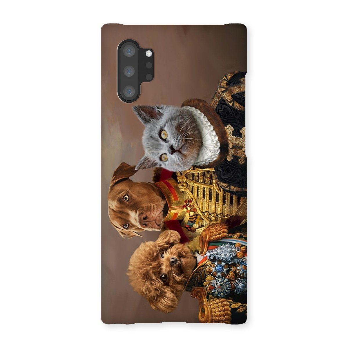 Pet Portraits | The 3 Brothers In Arms: Custom Pet Phone Case | Paw & Glory