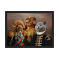 The 3 Brothers In Arms: Custom Pet Portrait