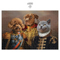 The 3 Brothers In Arms: Custom Pet Puzzle