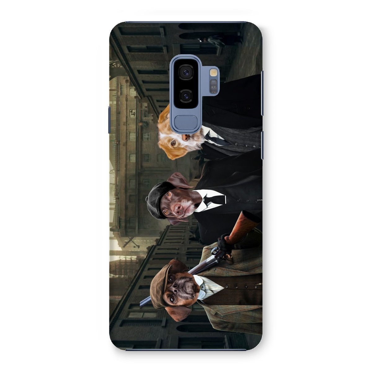 Pet Portraits | The 3 Brothers (Peaky Blinders Inspired): Custom Pet Phone Case | Paw & Glory