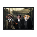 The 3 Brothers (Peaky Blinders Inspired): Custom Pet Portrait
