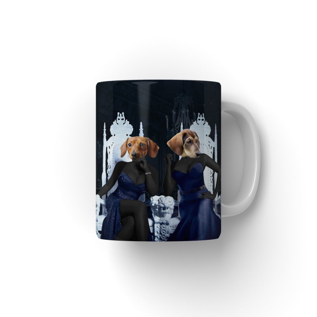 The 3 Housewives Of Atlanta: Custom Pet Coffee Mug - Paw & Glory - Dog Portraits - Pet Portraits
