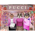 The 3 Mean Girls: Custom Digital Download Pet Portrait