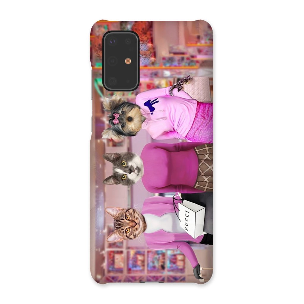 Pet Portraits | The 3 Mean Girls: Custom Pet Phone Case | Paw & Glory