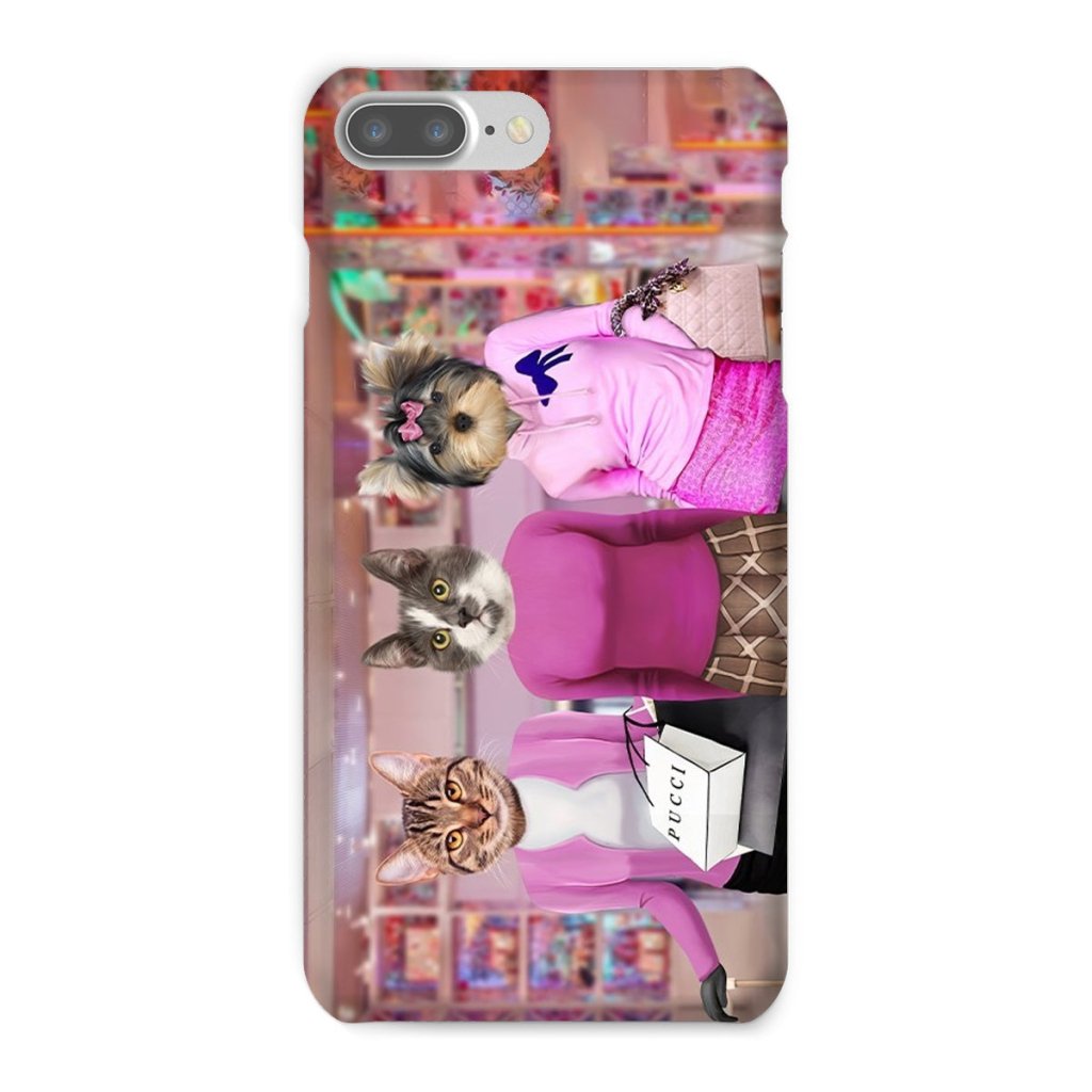 Pet Portraits | The 3 Mean Girls: Custom Pet Phone Case | Paw & Glory
