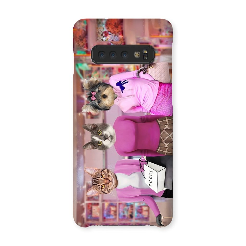 Pet Portraits | The 3 Mean Girls: Custom Pet Phone Case | Paw & Glory