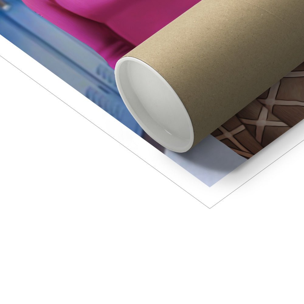 Pet Portraits | The 4 Mean Girls: Custom Pet Poster | Paw & Glory