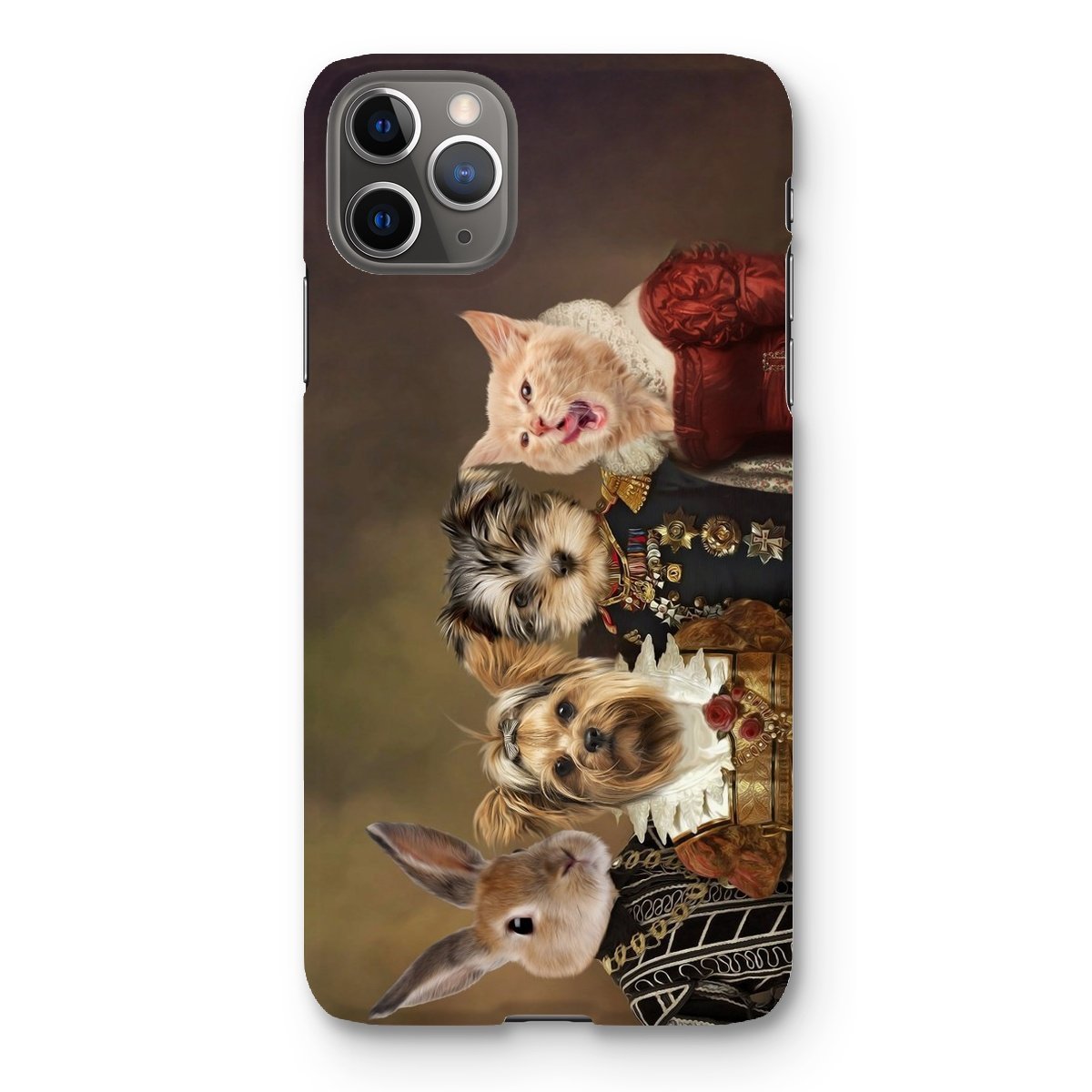 Pet Portraits | The 4 Nobles: Custom Pet Phone Case | Paw & Glory