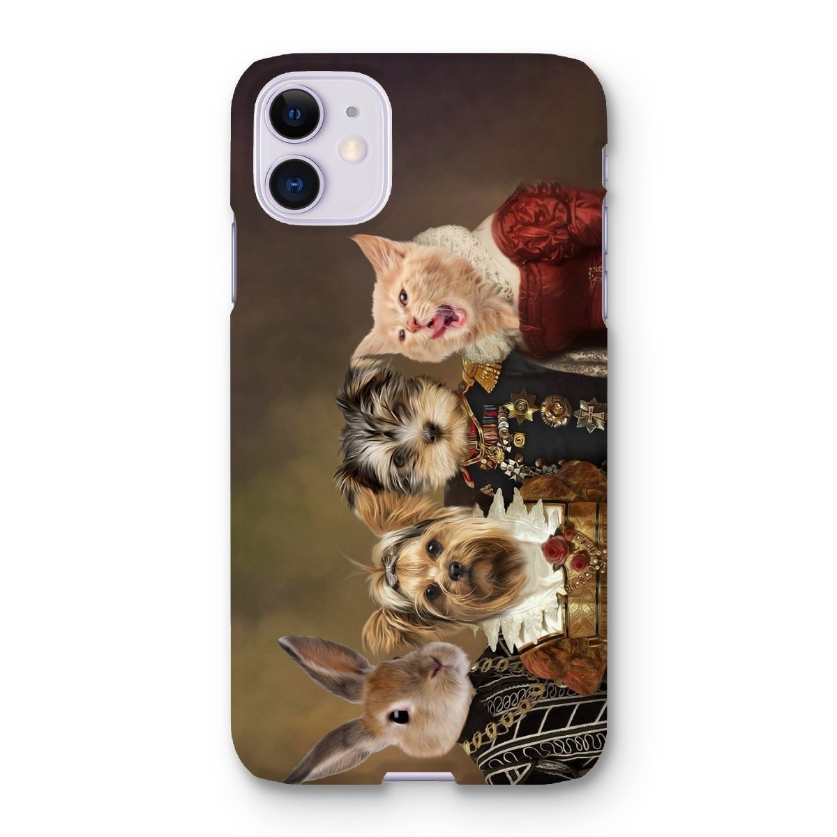 Pet Portraits | The 4 Nobles: Custom Pet Phone Case | Paw & Glory