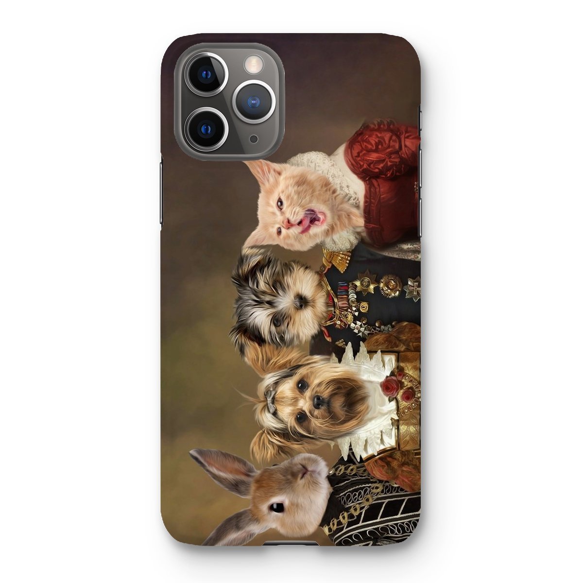 Pet Portraits | The 4 Nobles: Custom Pet Phone Case | Paw & Glory