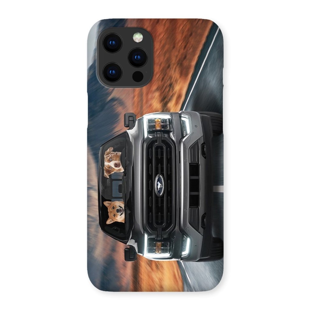 Pet Portraits | The 4x4 Big Truck: Custom Pet Phone Case | Paw & Glory