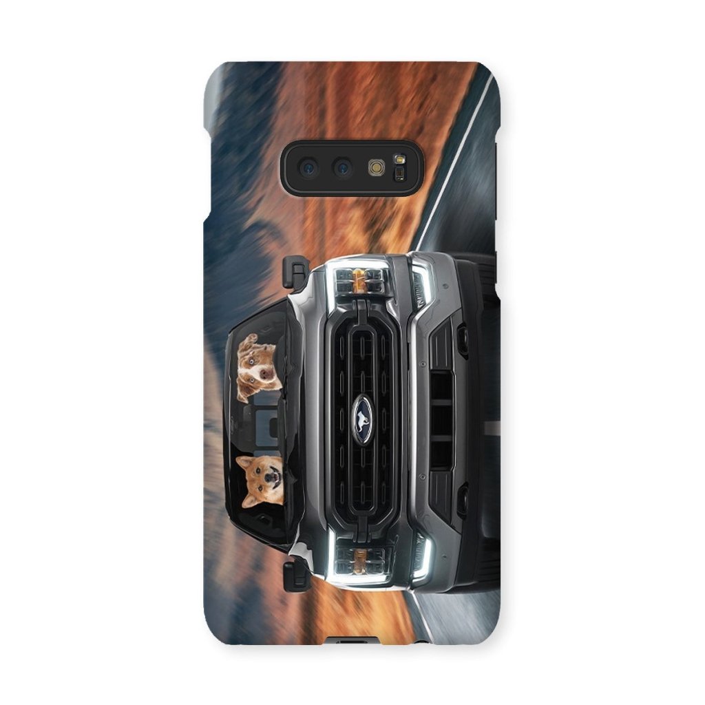 Pet Portraits | The 4x4 Big Truck: Custom Pet Phone Case | Paw & Glory