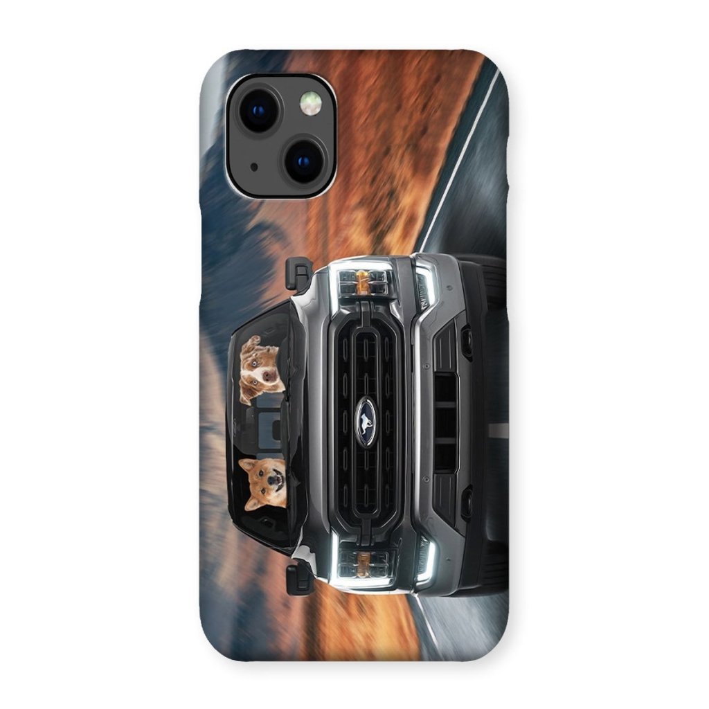 Pet Portraits | The 4x4 Big Truck: Custom Pet Phone Case | Paw & Glory