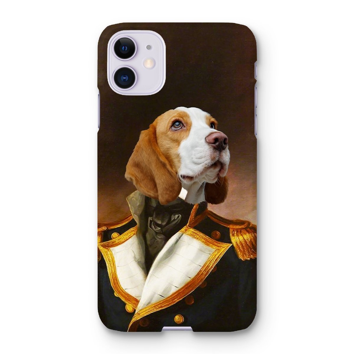Pet Portraits | The Admiral: Custom Pet Phone Case | Paw & Glory