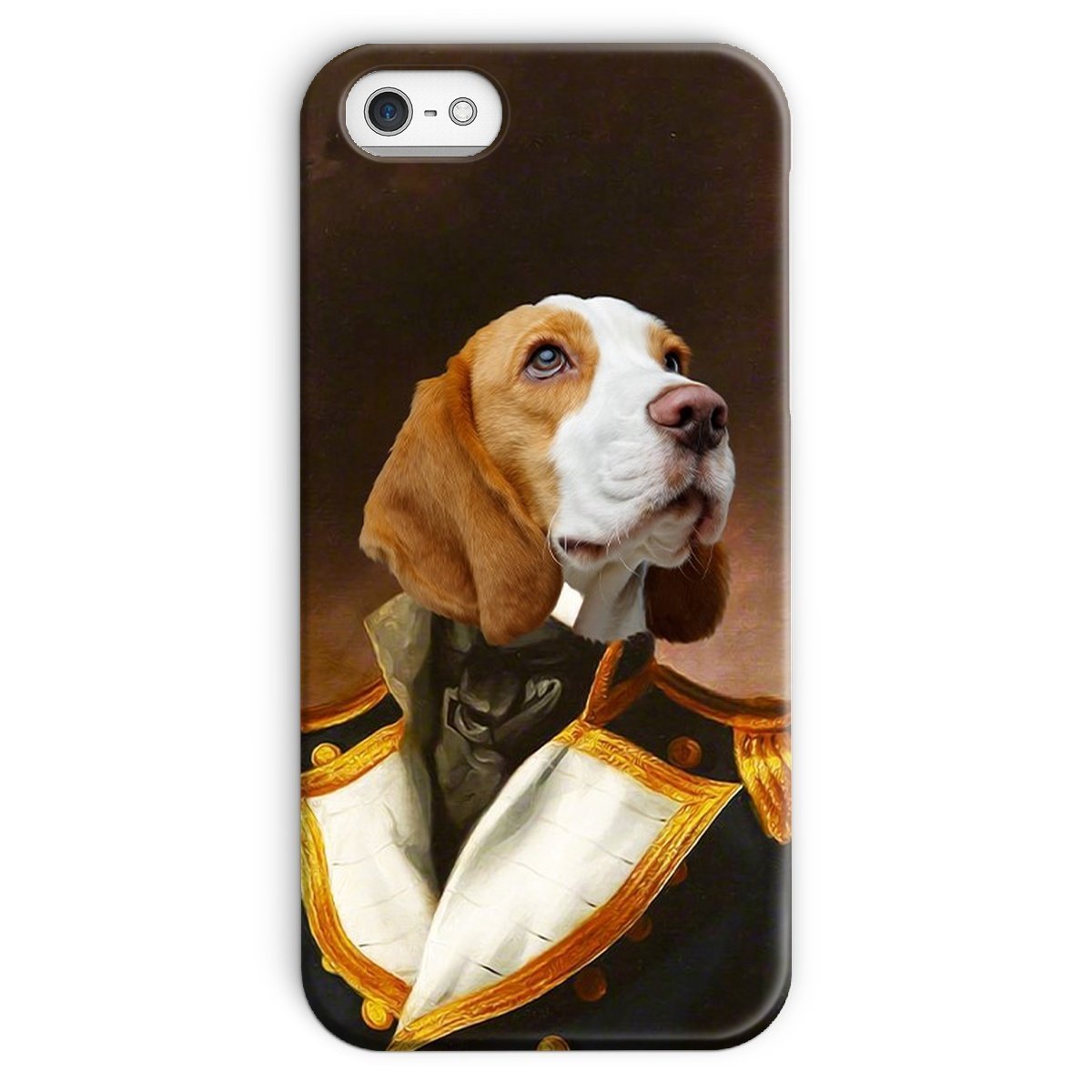 Pet Portraits | The Admiral: Custom Pet Phone Case | Paw & Glory