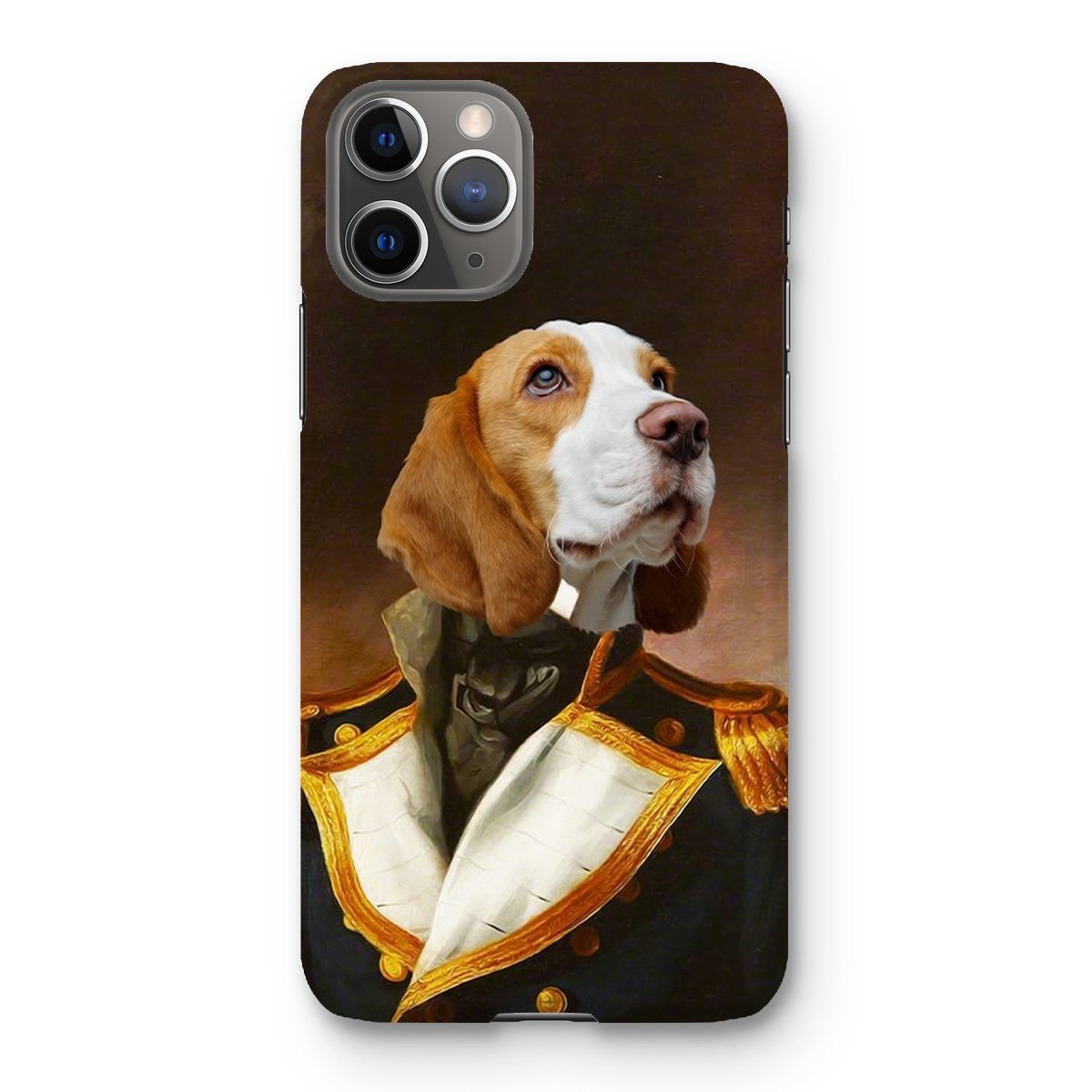 Pet Portraits | The Admiral: Custom Pet Phone Case | Paw & Glory