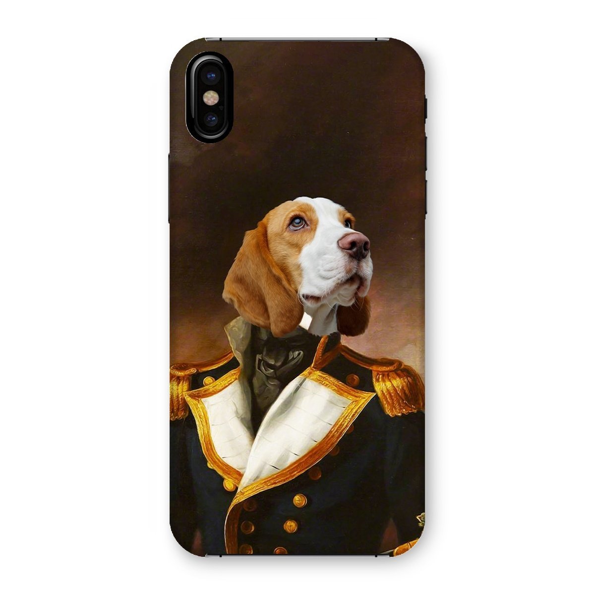Pet Portraits | The Admiral: Custom Pet Phone Case | Paw & Glory