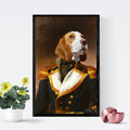 The Admiral: Custom Pet Poster