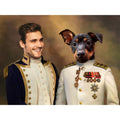 The Admiral & The Sergeant: Custom Digital Download Pet Portrait
