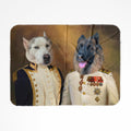 The Admiral & The Sergeant: Custom Pet Blanket
