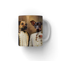 The Admiral & The Sergeant: Custom Pet Coffee Mug