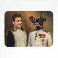 The Admiral & The Sergeant: Custom Pet & Owner Blanket