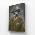 The Alpha Soldier: Custom Pet Canvas