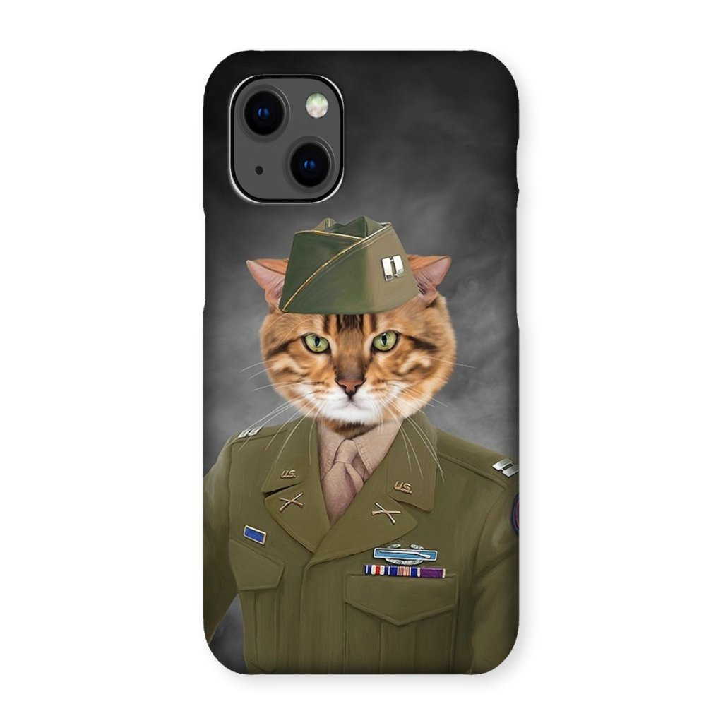 Pet Portraits | The Alpha Soldier: Custom Pet Phone Case | Paw & Glory