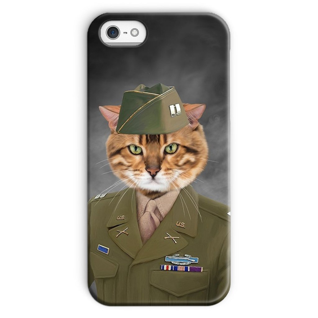 Pet Portraits | The Alpha Soldier: Custom Pet Phone Case | Paw & Glory