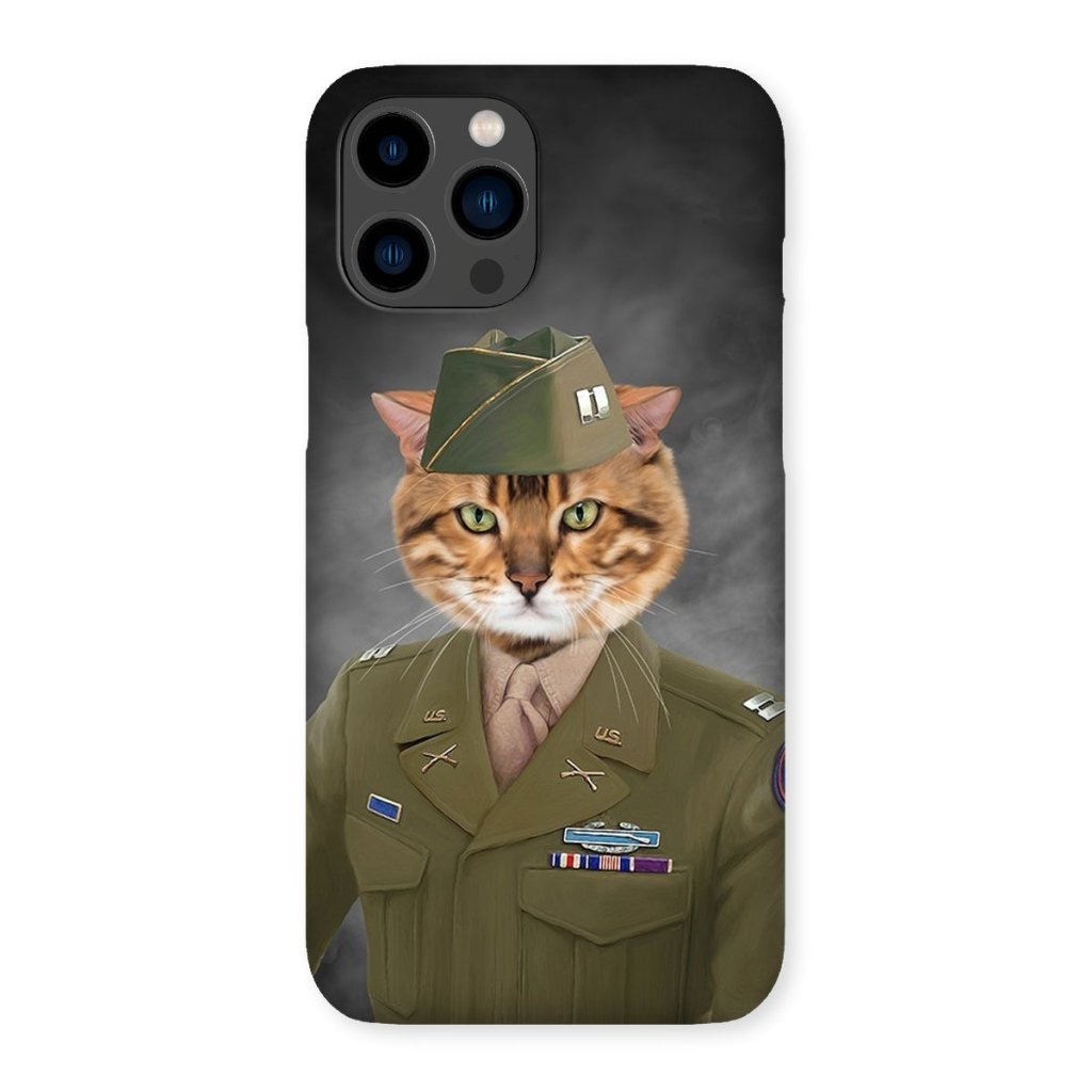 Pet Portraits | The Alpha Soldier: Custom Pet Phone Case | Paw & Glory
