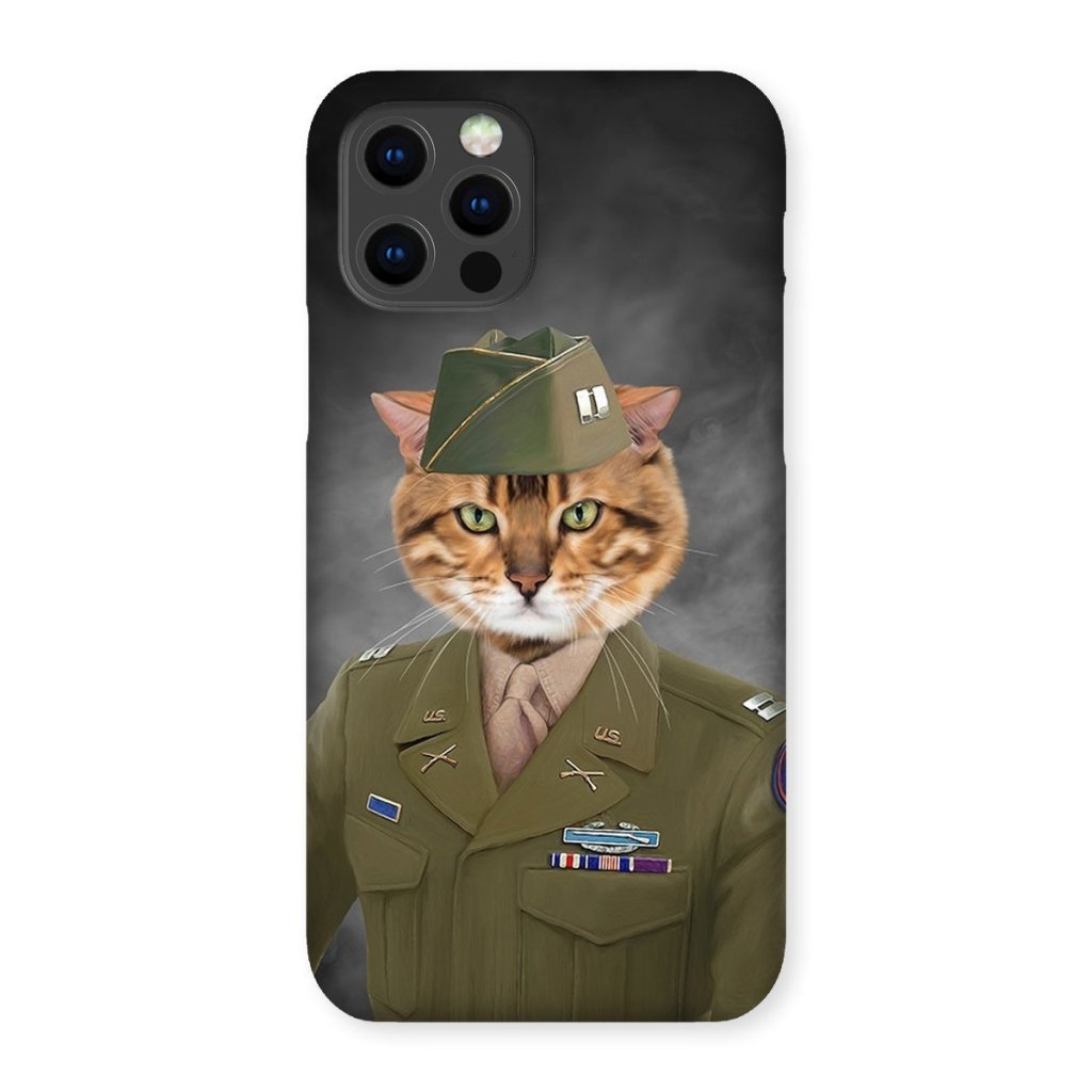 Pet Portraits | The Alpha Soldier: Custom Pet Phone Case | Paw & Glory