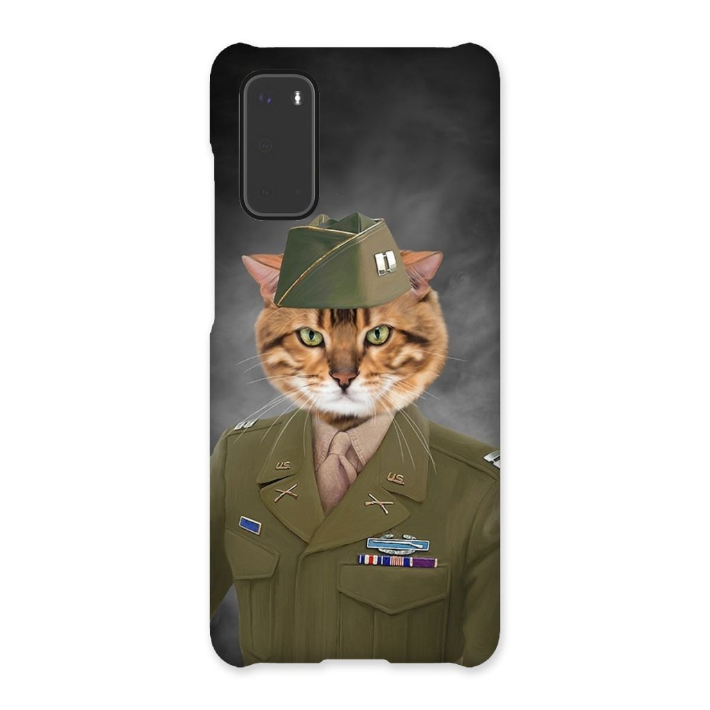 Pet Portraits | The Alpha Soldier: Custom Pet Phone Case | Paw & Glory