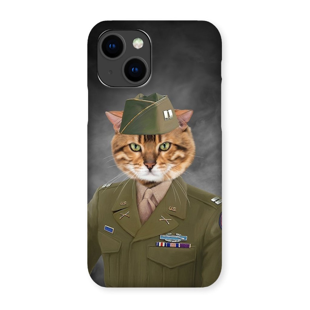 Pet Portraits | The Alpha Soldier: Custom Pet Phone Case | Paw & Glory