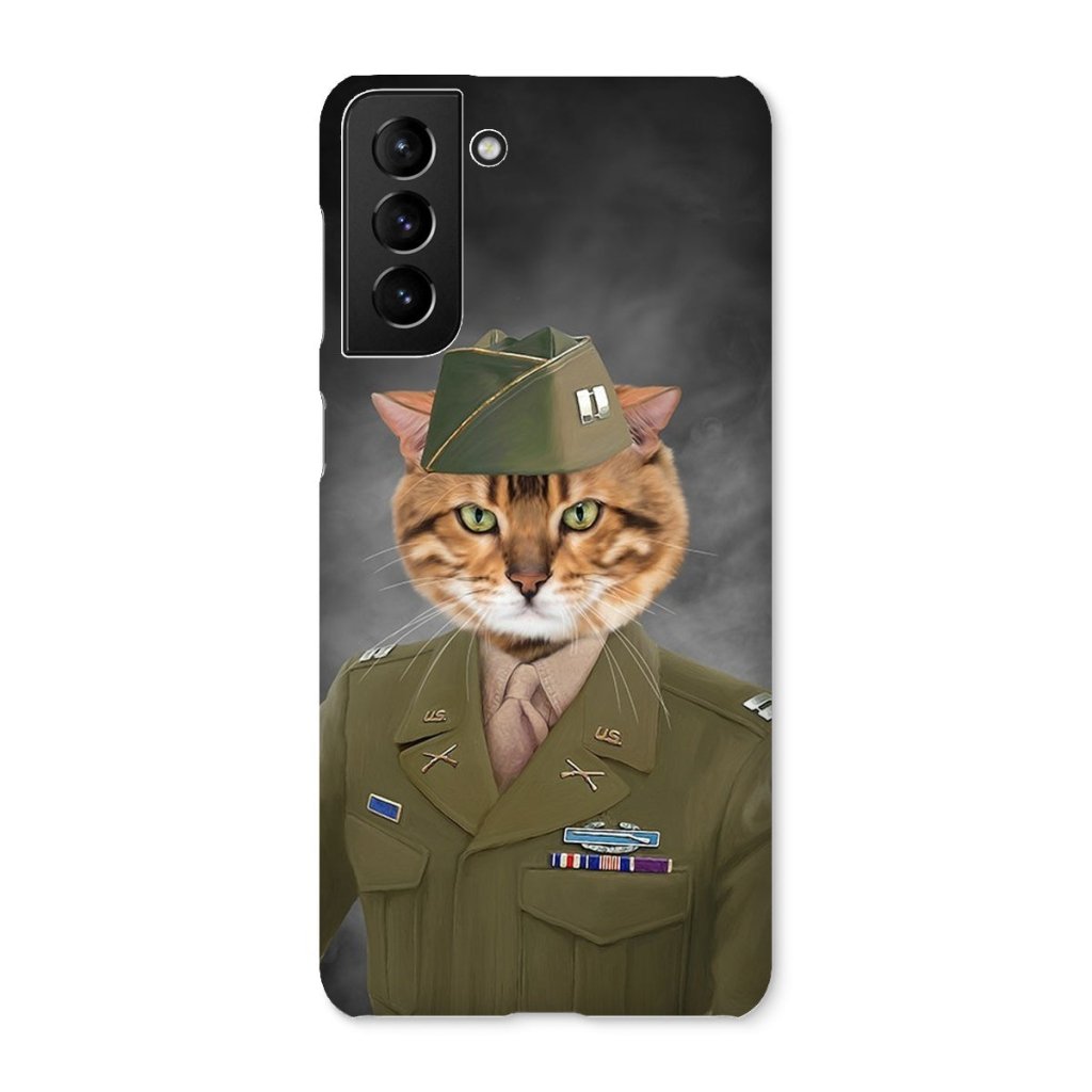 Pet Portraits | The Alpha Soldier: Custom Pet Phone Case | Paw & Glory