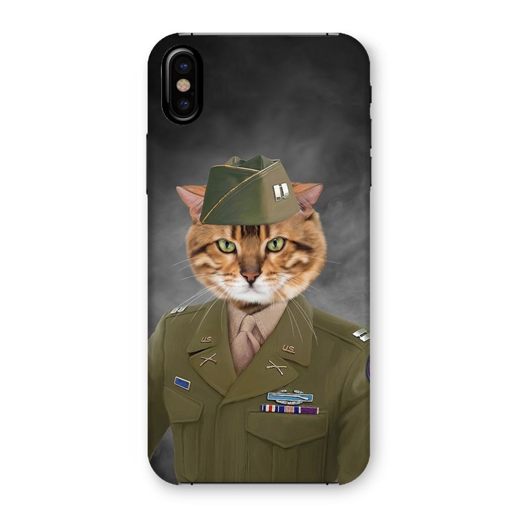Pet Portraits | The Alpha Soldier: Custom Pet Phone Case | Paw & Glory