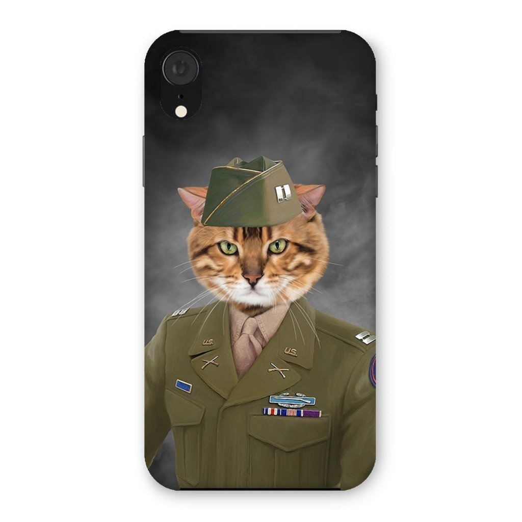 Pet Portraits | The Alpha Soldier: Custom Pet Phone Case | Paw & Glory
