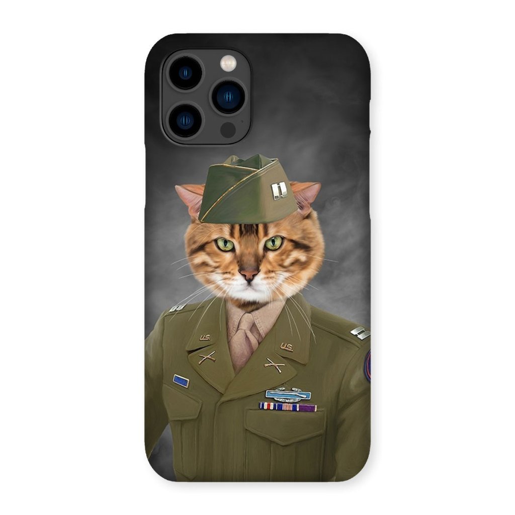 Pet Portraits | The Alpha Soldier: Custom Pet Phone Case | Paw & Glory
