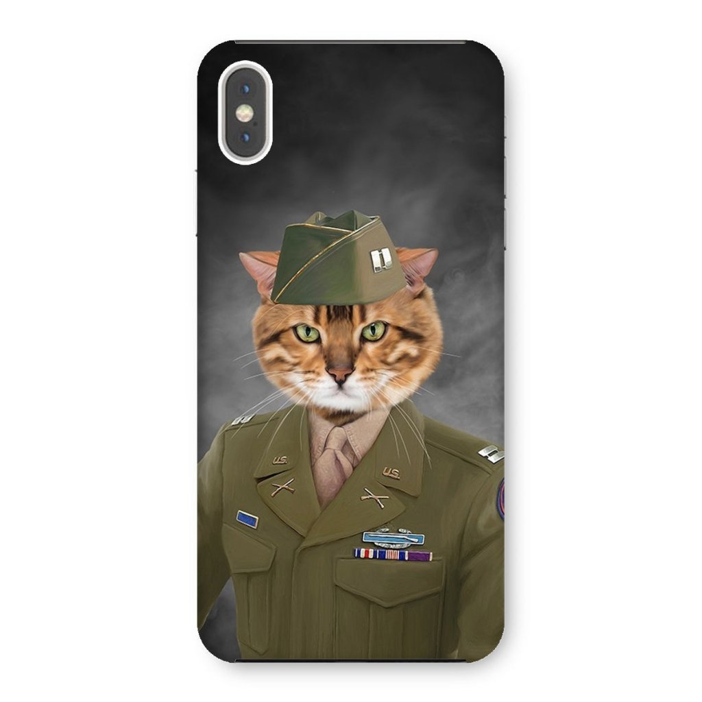 Pet Portraits | The Alpha Soldier: Custom Pet Phone Case | Paw & Glory